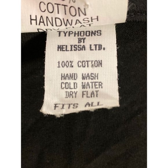 Vintage One Size Fits All Typhoons by Melissa Hand Painted Puffy Paint Tropical - Picture 4 of 5